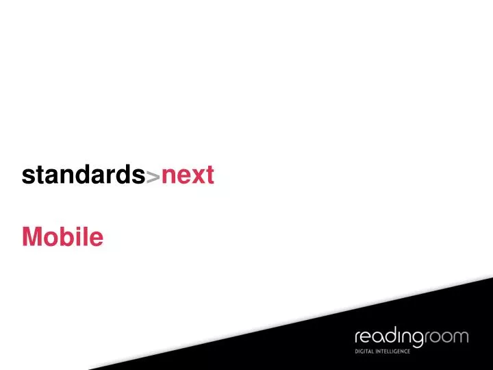 standards next mobile n.