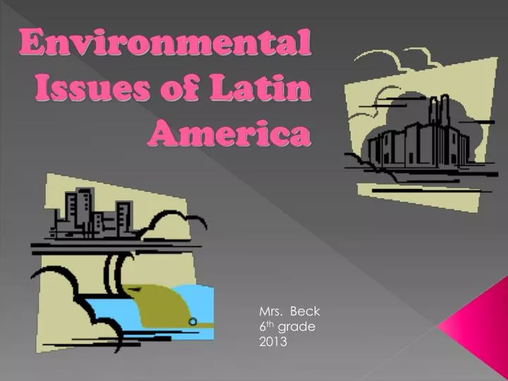 environmental issues of latin america n.