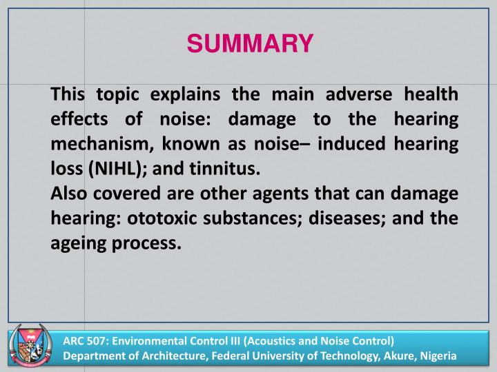 a summary of the causes for hearing loss Crispr treatment prevents hearing loss in mice summary just one copy of a mutated tmc1 gene causes progressive hearing loss leading to profound deafness,. a summary of the causes for hearing loss Crispr treatment prevents hearing loss in mice summary just one copy of a mutated tmc1 gene causes progressive hearing loss leading to profound deafness,.