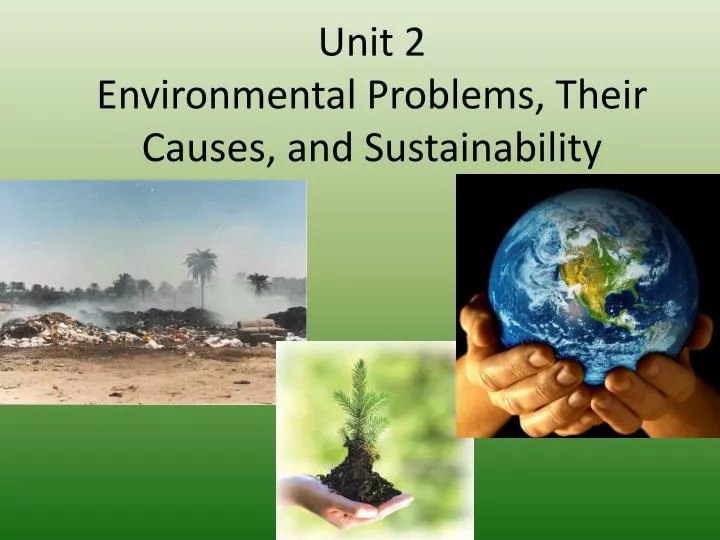 aplia assignment environmental problems their causes and sustainability