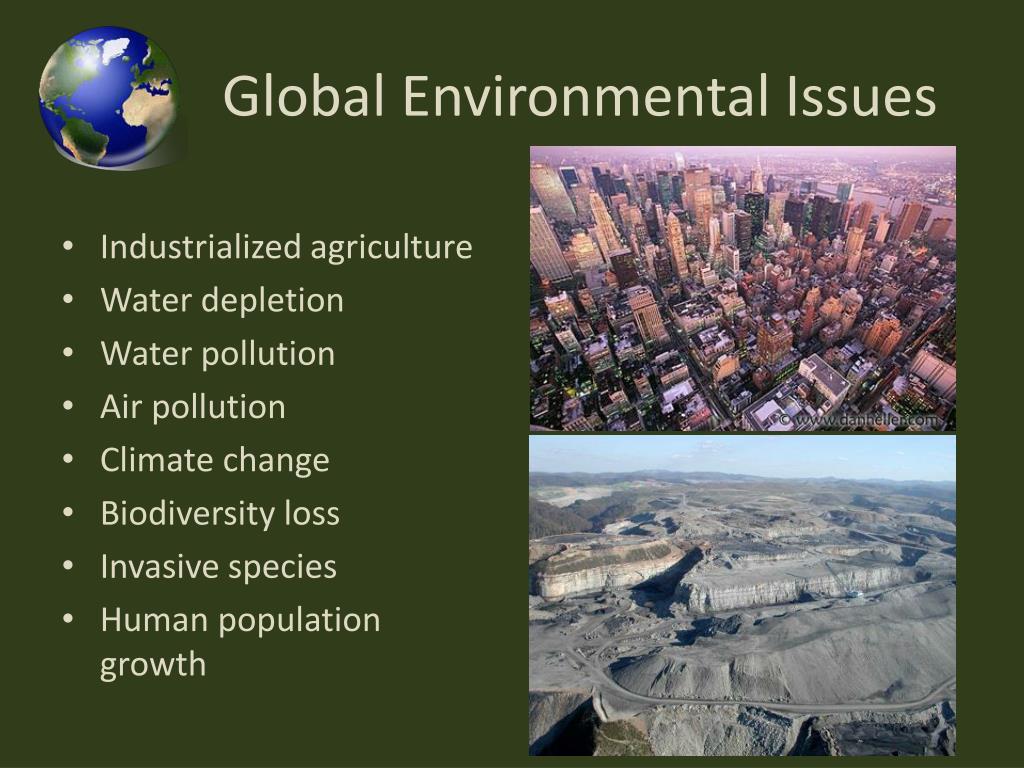 presentation of environmental issues