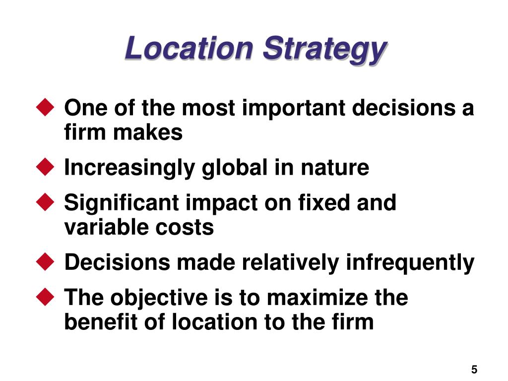 PPT - Location Strategies PowerPoint Presentation, Free Download - ID ...