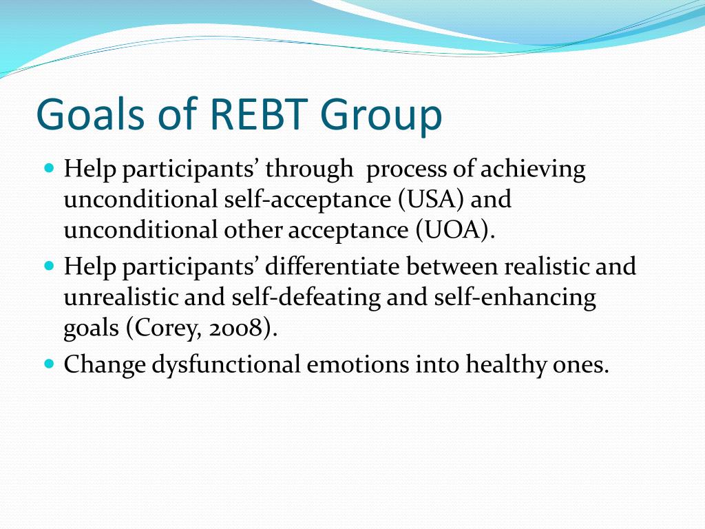 PPT - Rational Emotive Behavior Therapy (REBT) PowerPoint Presentation ...