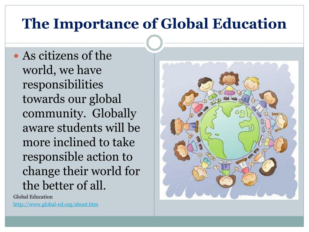 what is the importance of global education