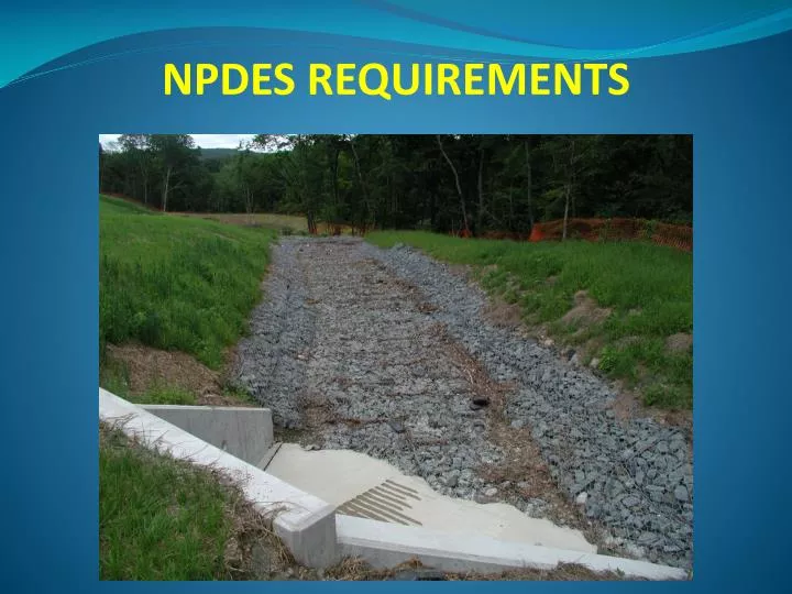 npdes requirements n.