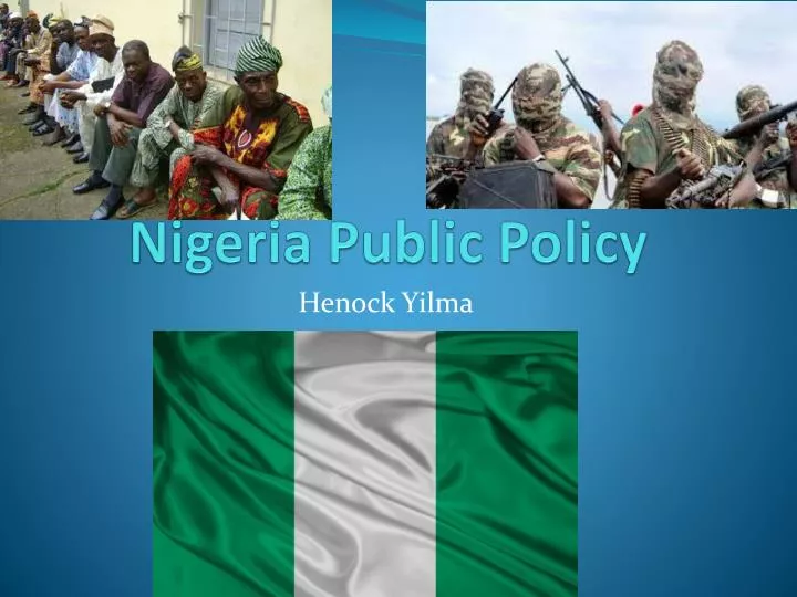 nigeria public policy n.
