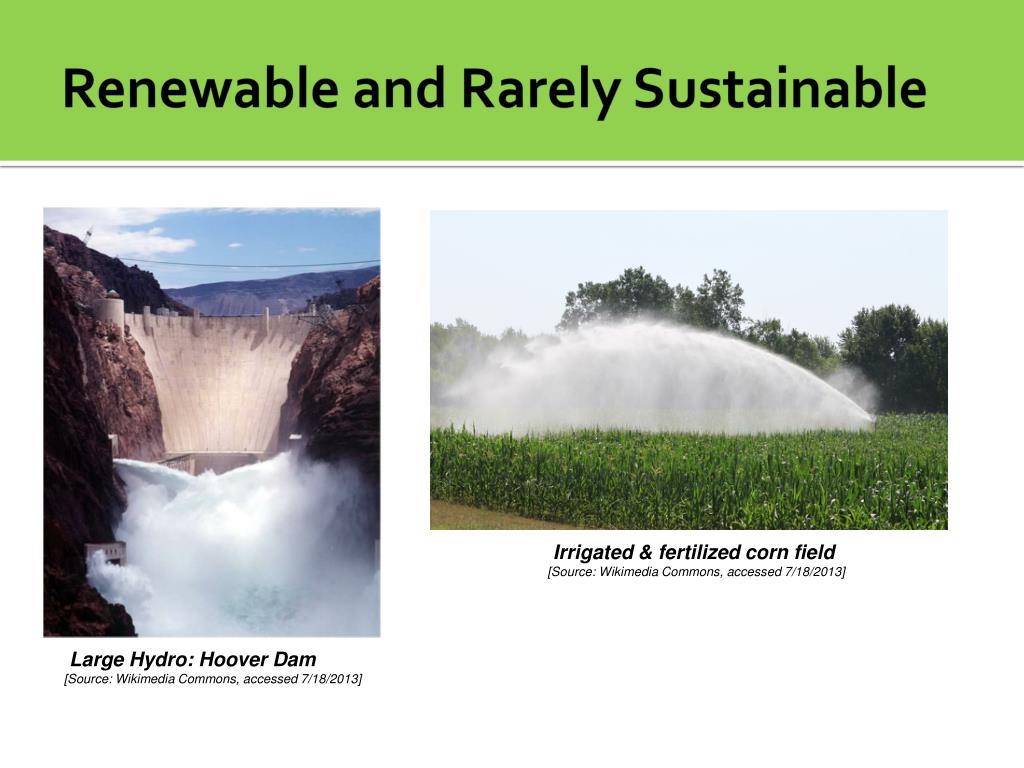 PPT Food & Energy Sustainable & Renewable PowerPoint Presentation
