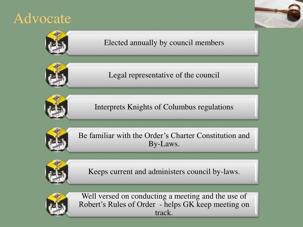 PPT - Council Officer Duties and Responsibilities PowerPoint ...
