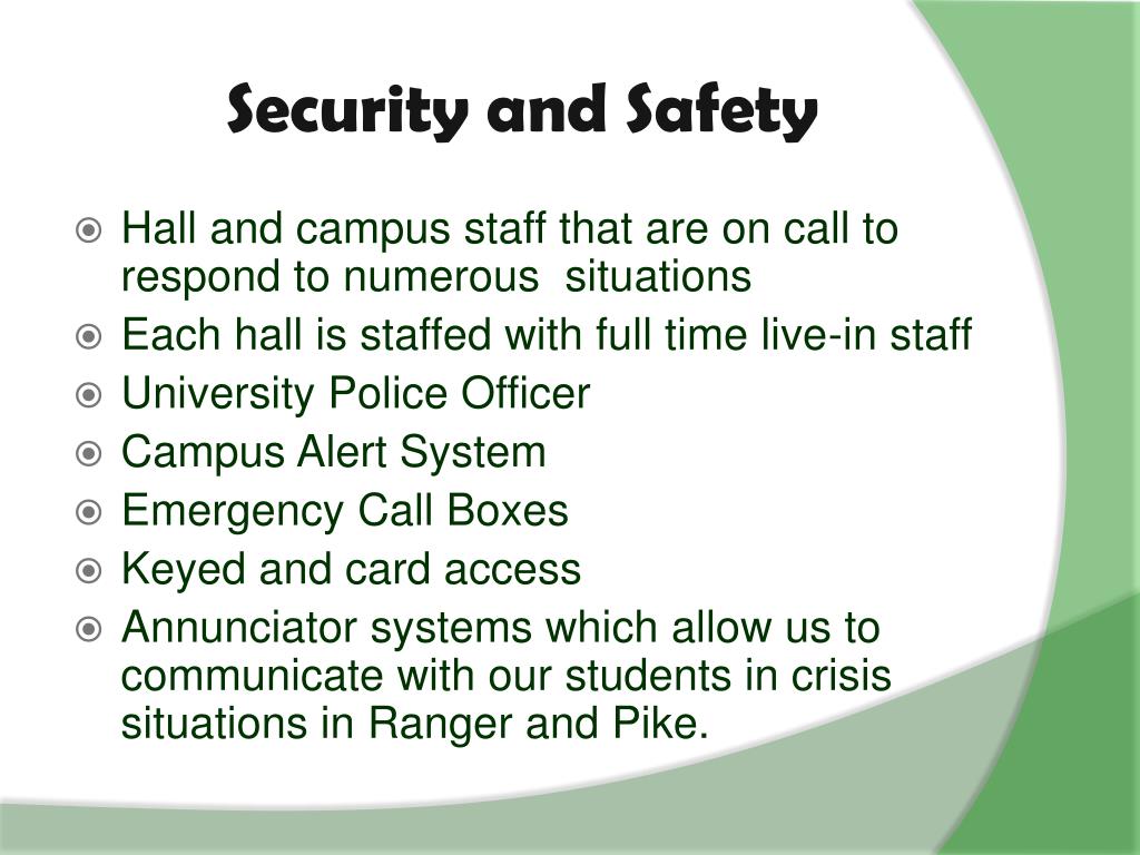Ppt Uw Parkside Office Of Residence Life Powerpoint Presentation