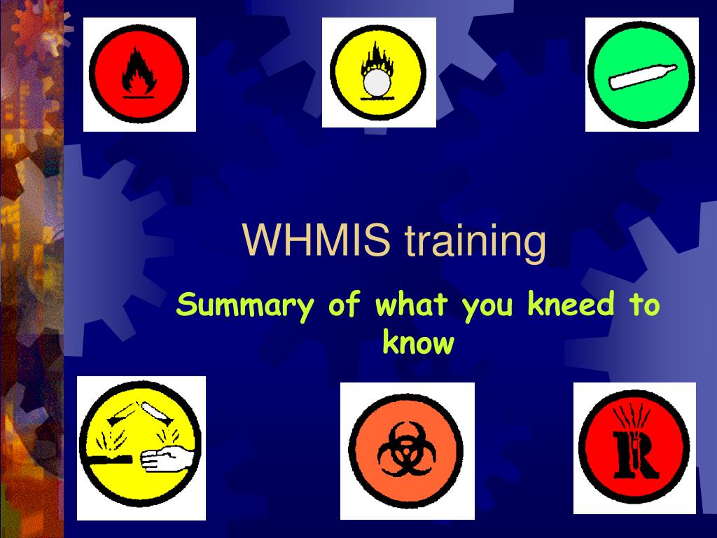 whmis 2015 training powerpoint presentation