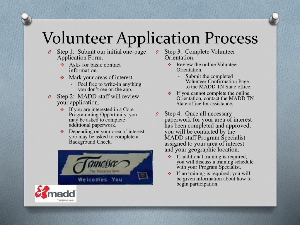 PPT Volunteer Orientation PowerPoint Presentation, free download ID