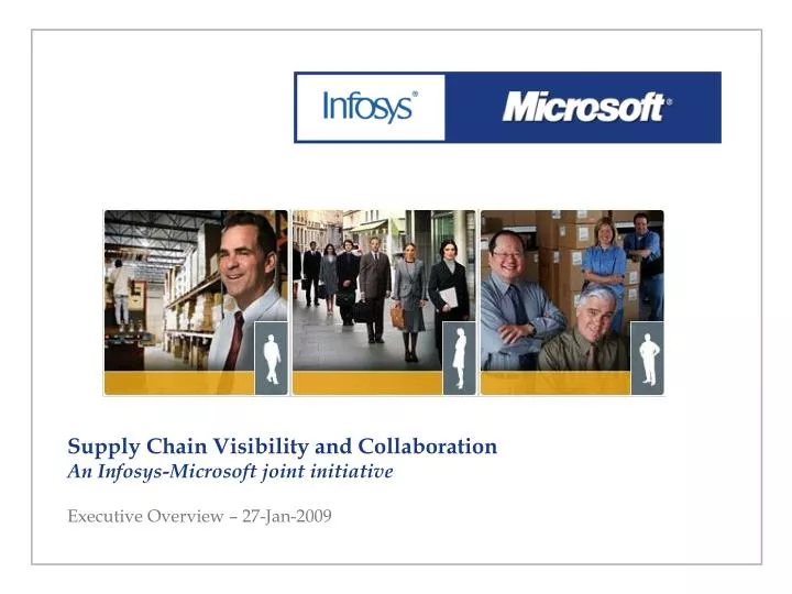 supply chain visibility and collaboration an infosys microsoft joint initiative n.