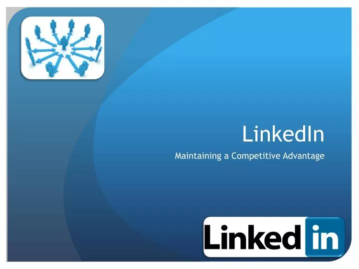 powerpoint presentation about linkedin