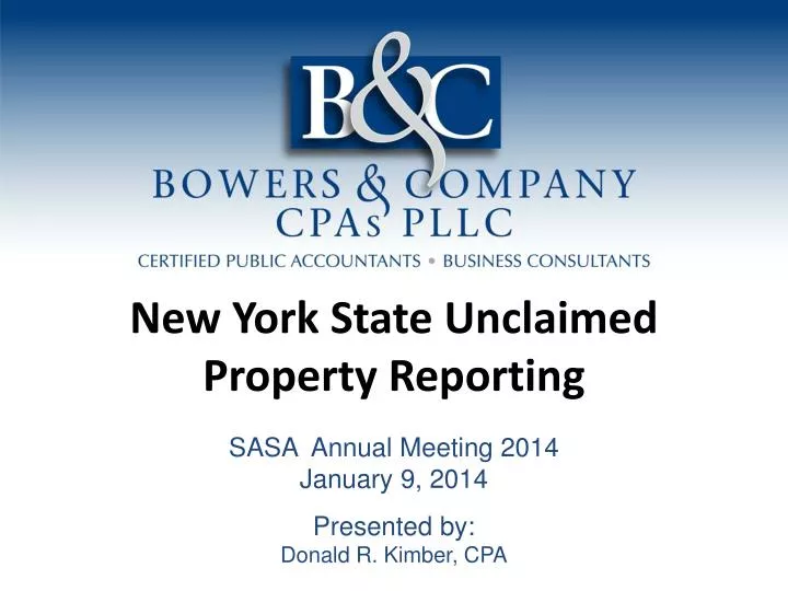 new york state unclaimed property rules