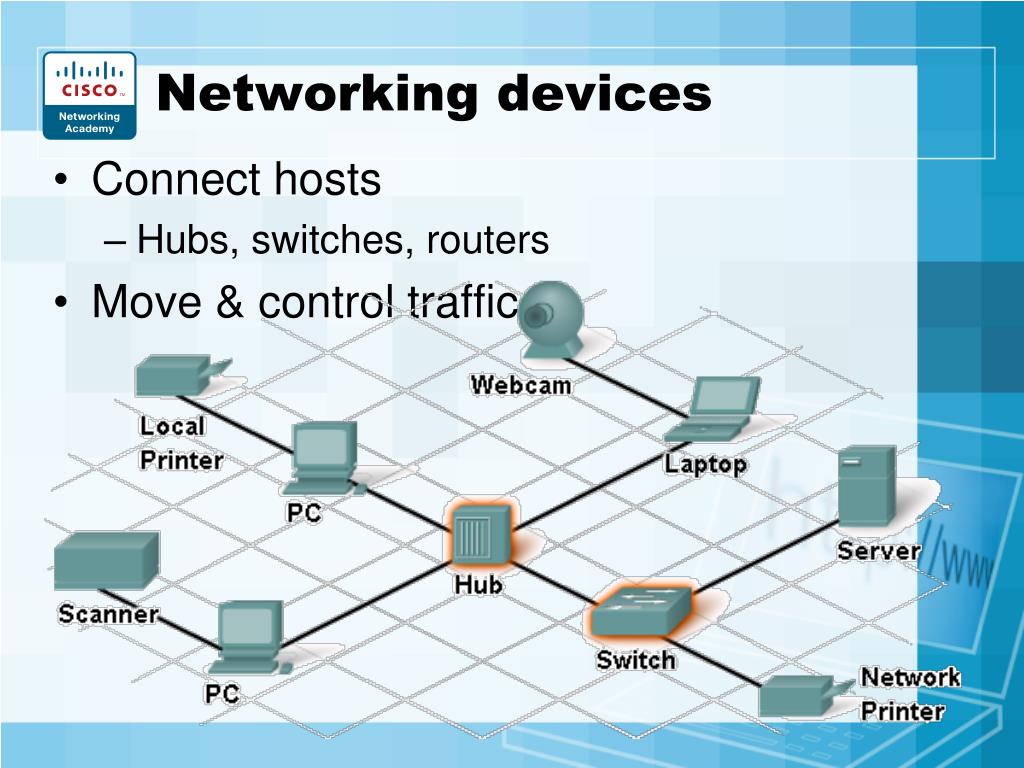 presentation on networking devices