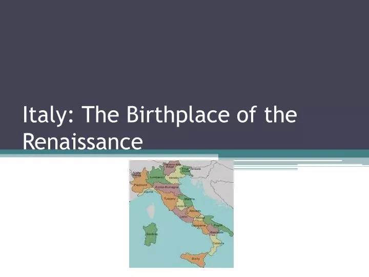 Italy birthplace of the renaissance worksheet answers