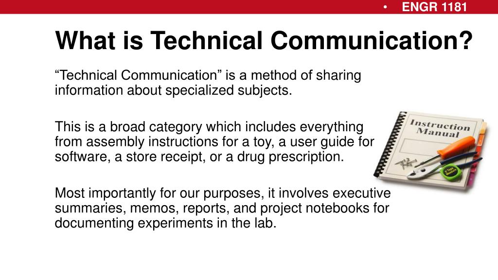 technical communication presentation