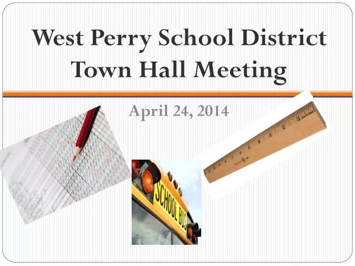 west perry school district town hall meeting n.