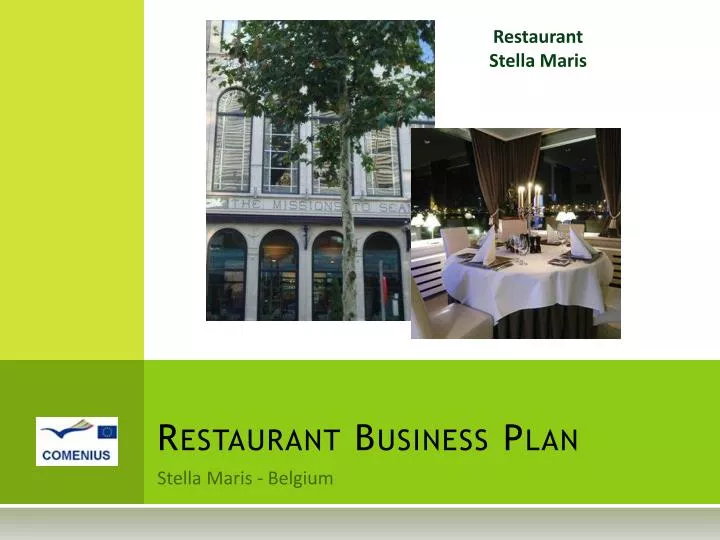 business plan for small restaurant