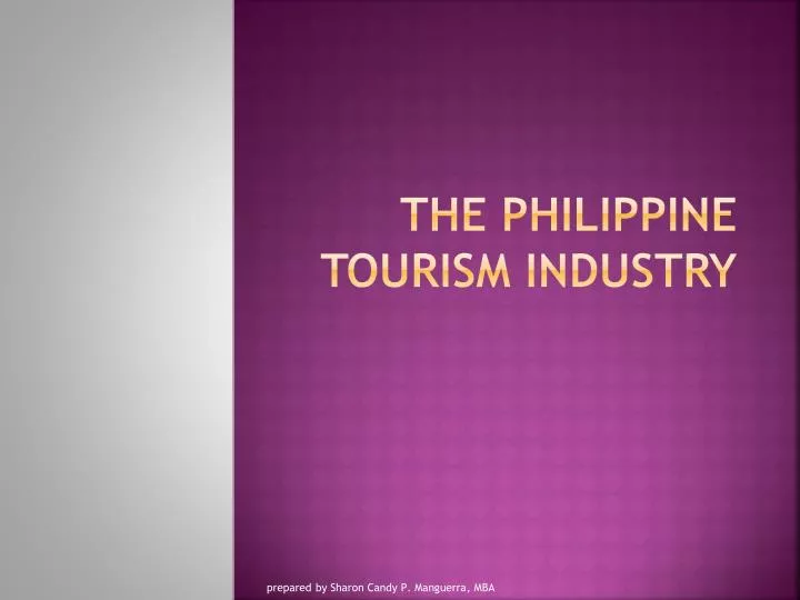 philippines tourism industry