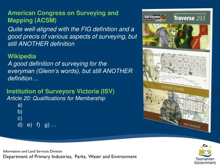 Ppt Cadastre 2034 Powering Land And Real Property Powerpoint - a good definition of surveying for the everyman glenn s words but still another definition