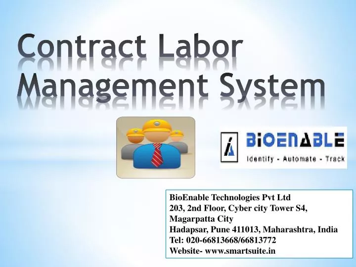 PPT Contract L Abor Management System PowerPoint Presentation Free 