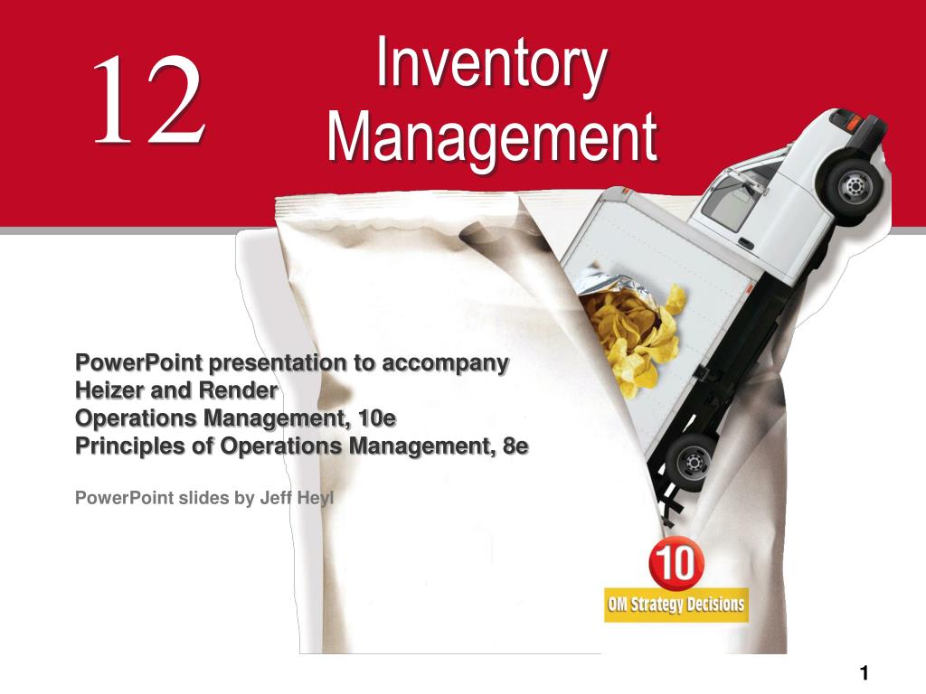 inventory management presentation pdf free