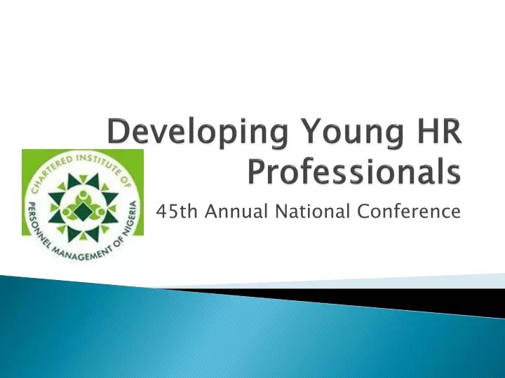 developing young hr professionals n.