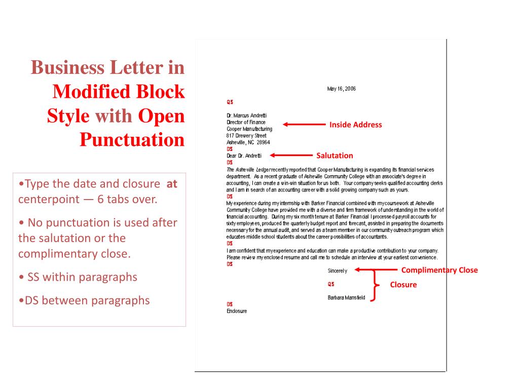 Example Of Modified Block Letter With Mixed Punctuation Easy Block Letters