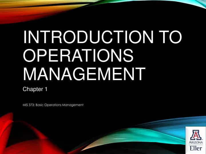 article review related to operations management