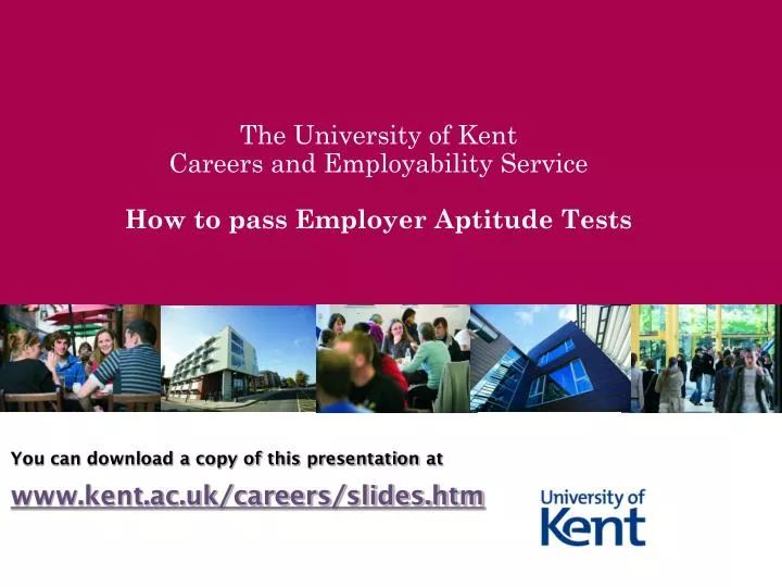 ppt-the-university-of-kent-careers-and-employability-service-how-to-pass-employer-aptitude