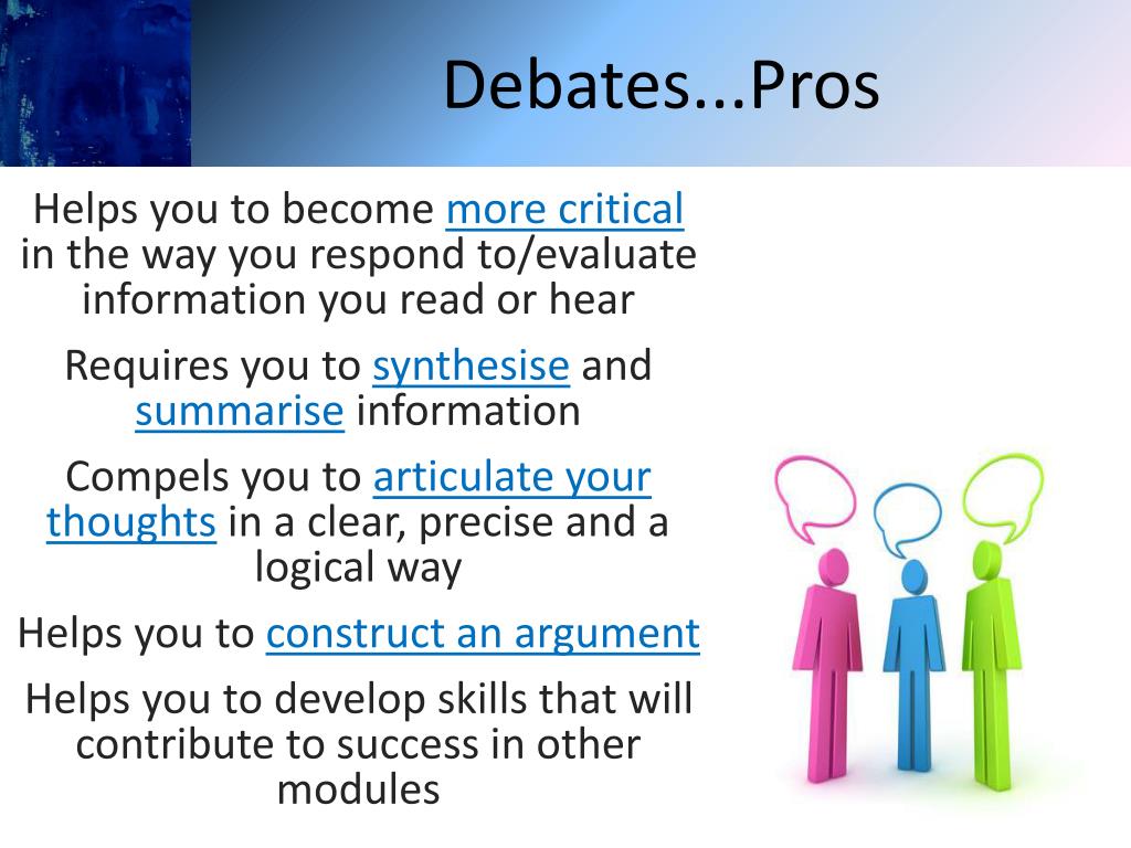 critical thinking debates