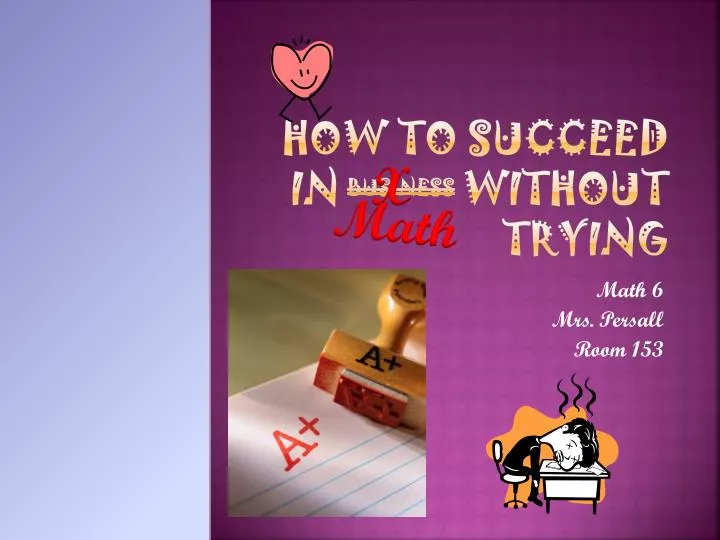 how to succeed in business without trying n.