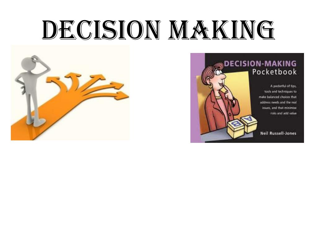 decision making presentation meaning