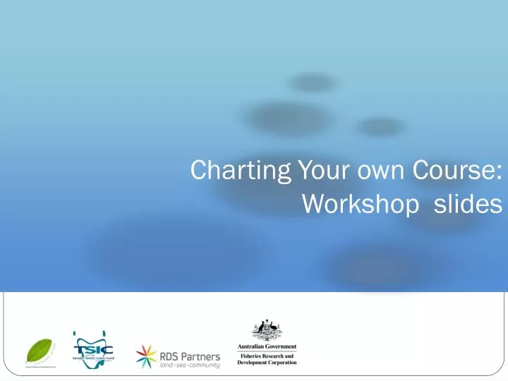 PPT Charting Your own Course slides PowerPoint Presentation