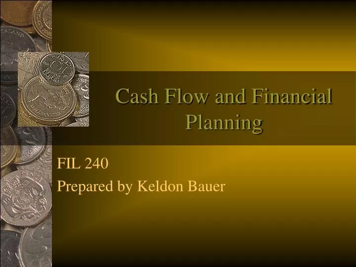 cash flow and financial planning n.