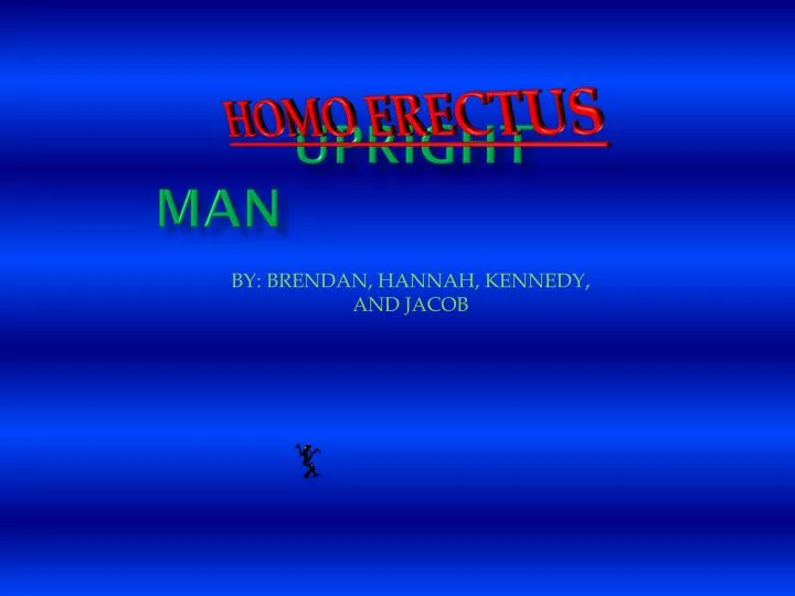 PPT upright man PowerPoint Presentation, free download ID1633636