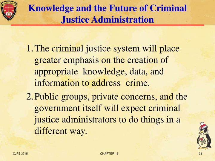 criminal justice organizations administration and management pdf