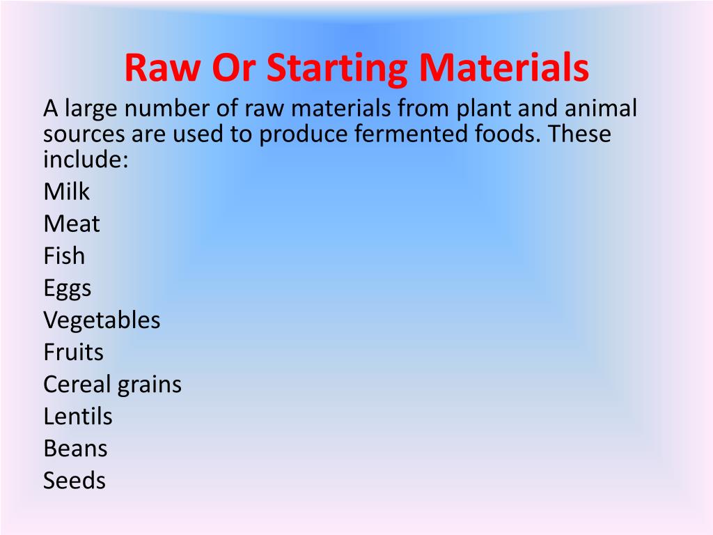 PPT Microbiology Of Fermented Food Production PowerPoint Presentation