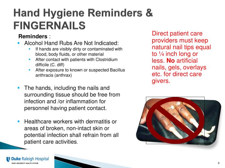 PPT INFECTION PREVENTION & CONTROL AT DUKE RALEIGH HOSPITAL PowerPoint Presentation ID1635186