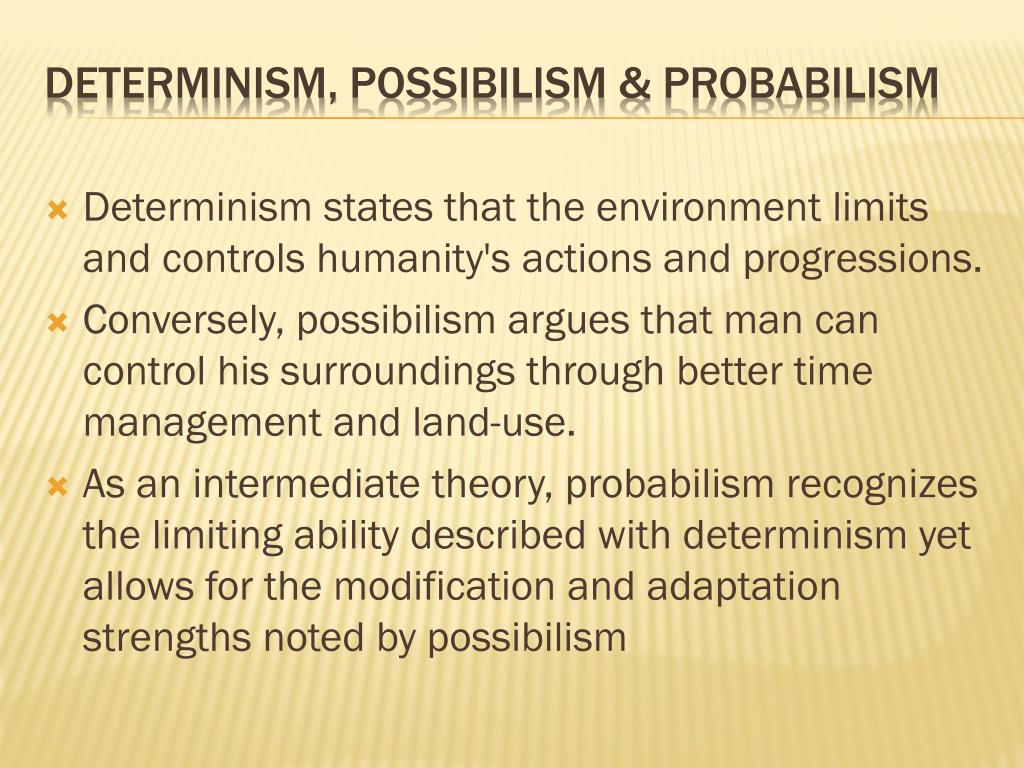 environmental possibilism pdf