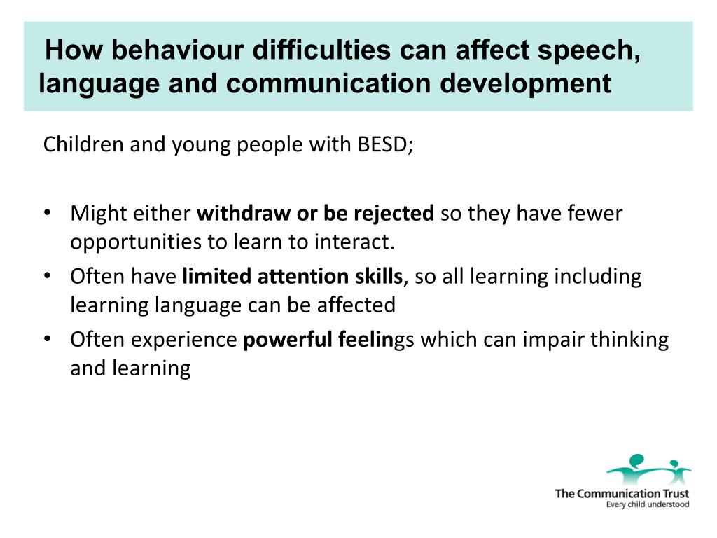 PPT - CY POP 22 and Unit 304: Understand the speech, language, and ...