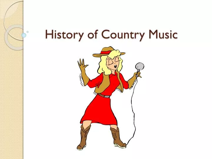 history of country music n.