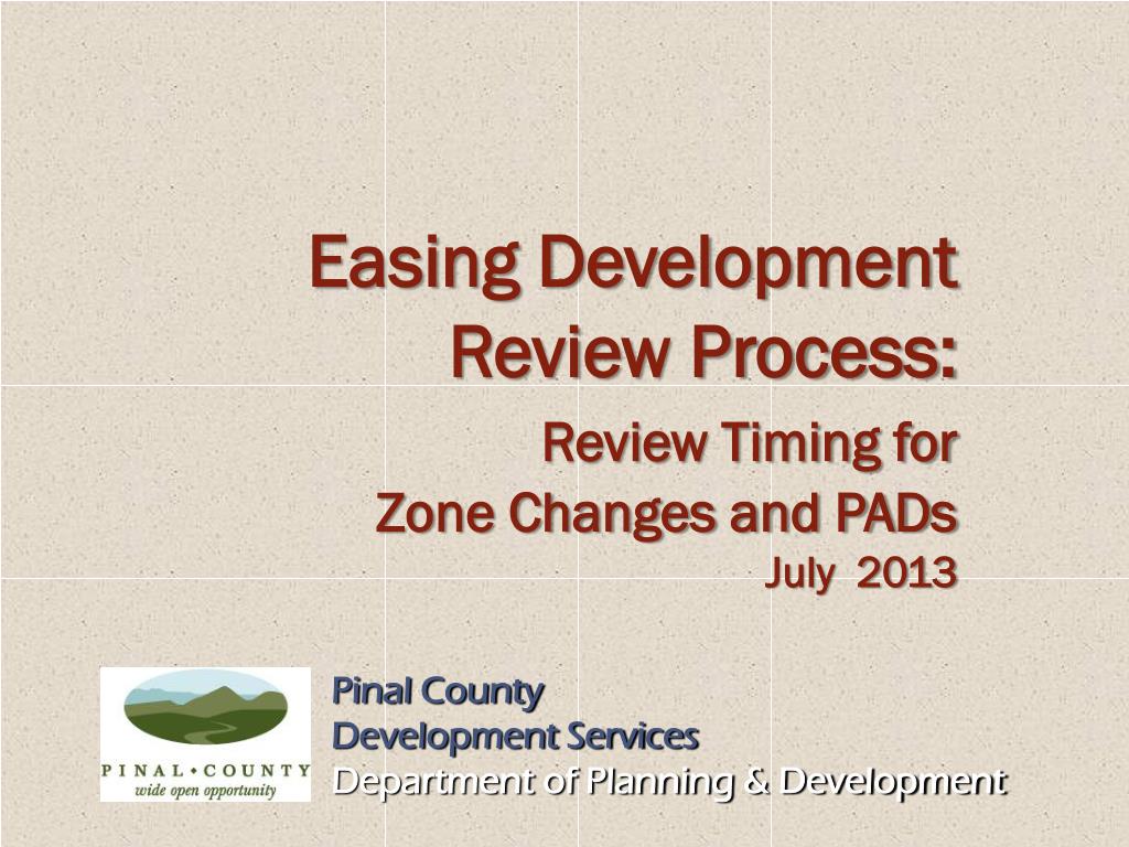 PPT - Pinal County Development Services Department Of Planning ...