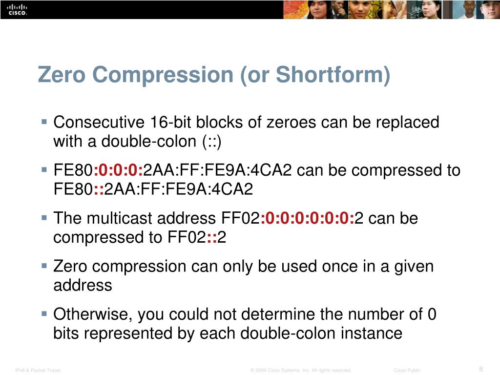 ipv6 compression rules ipv6 compression rules