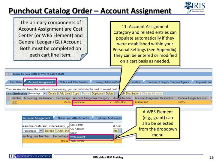 account assignment account assignment