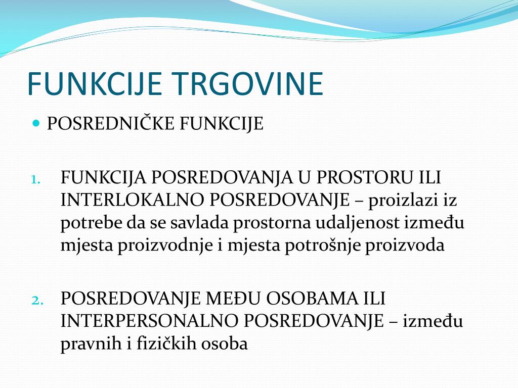 PPT - TRGOVINA PowerPoint Presentation, free download - ID:1637549