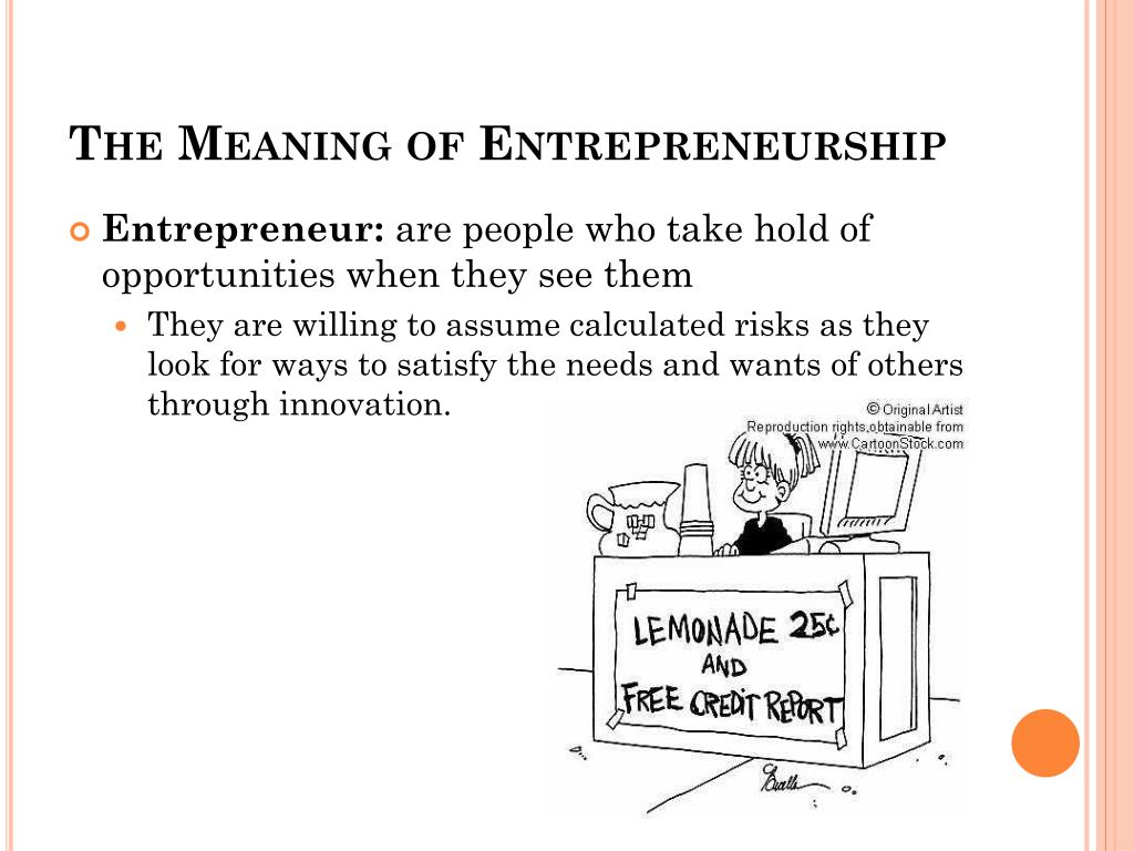 what is the best definition of entrepreneurship essay