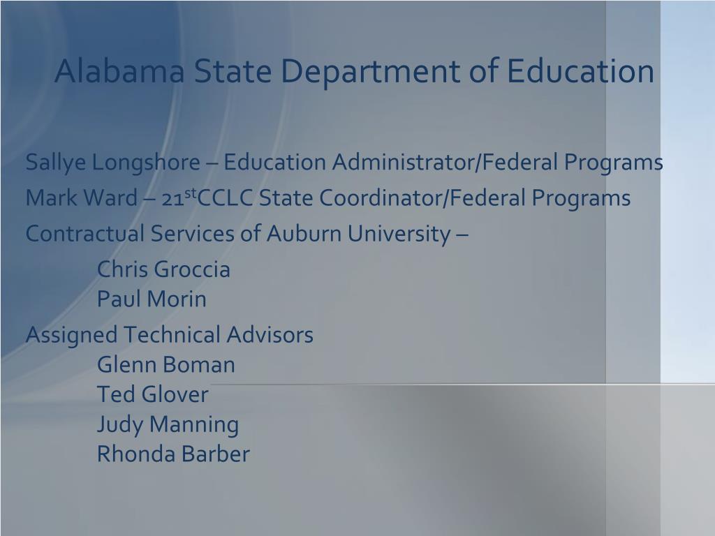 Al state department of education jobs