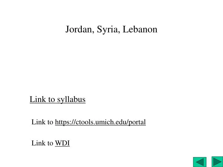 jordan syria lebanon n.